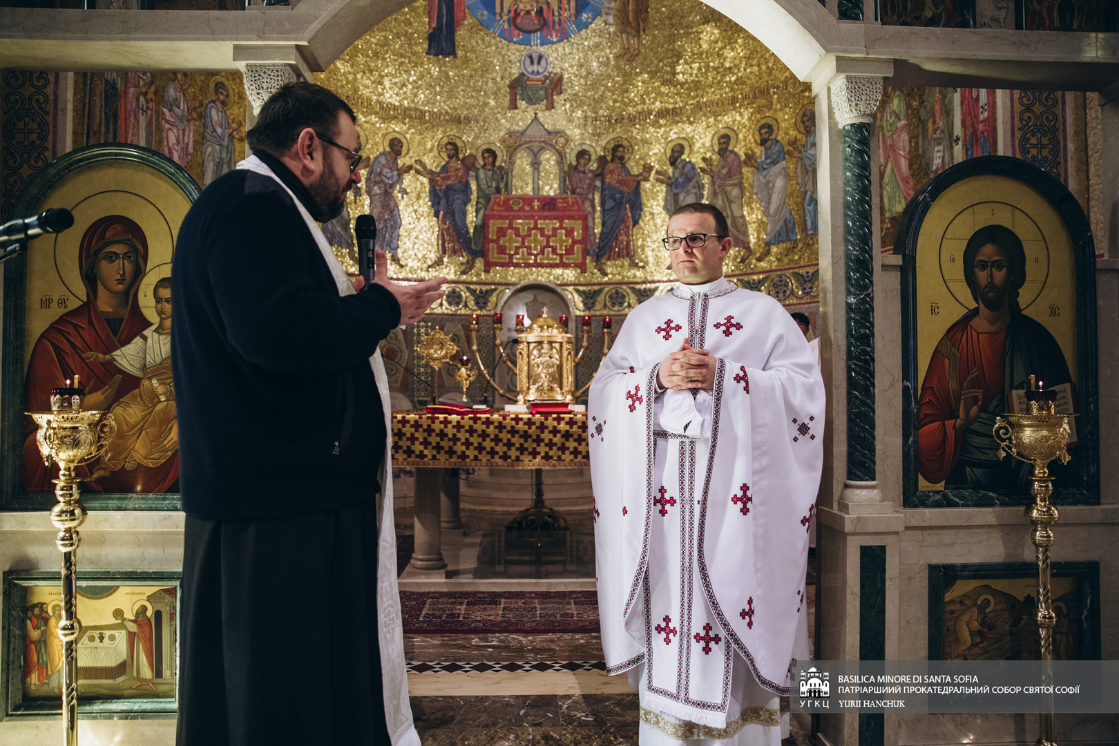 Спільнота Собору Святої Софії привітала о. Василя Ілика з 40-річчям